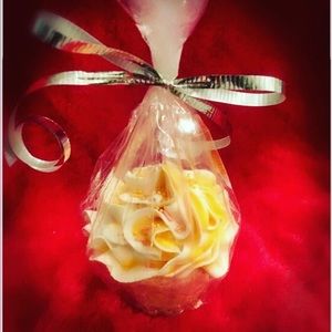 Orange Creamsicle Organic Cupcake Bathbomb